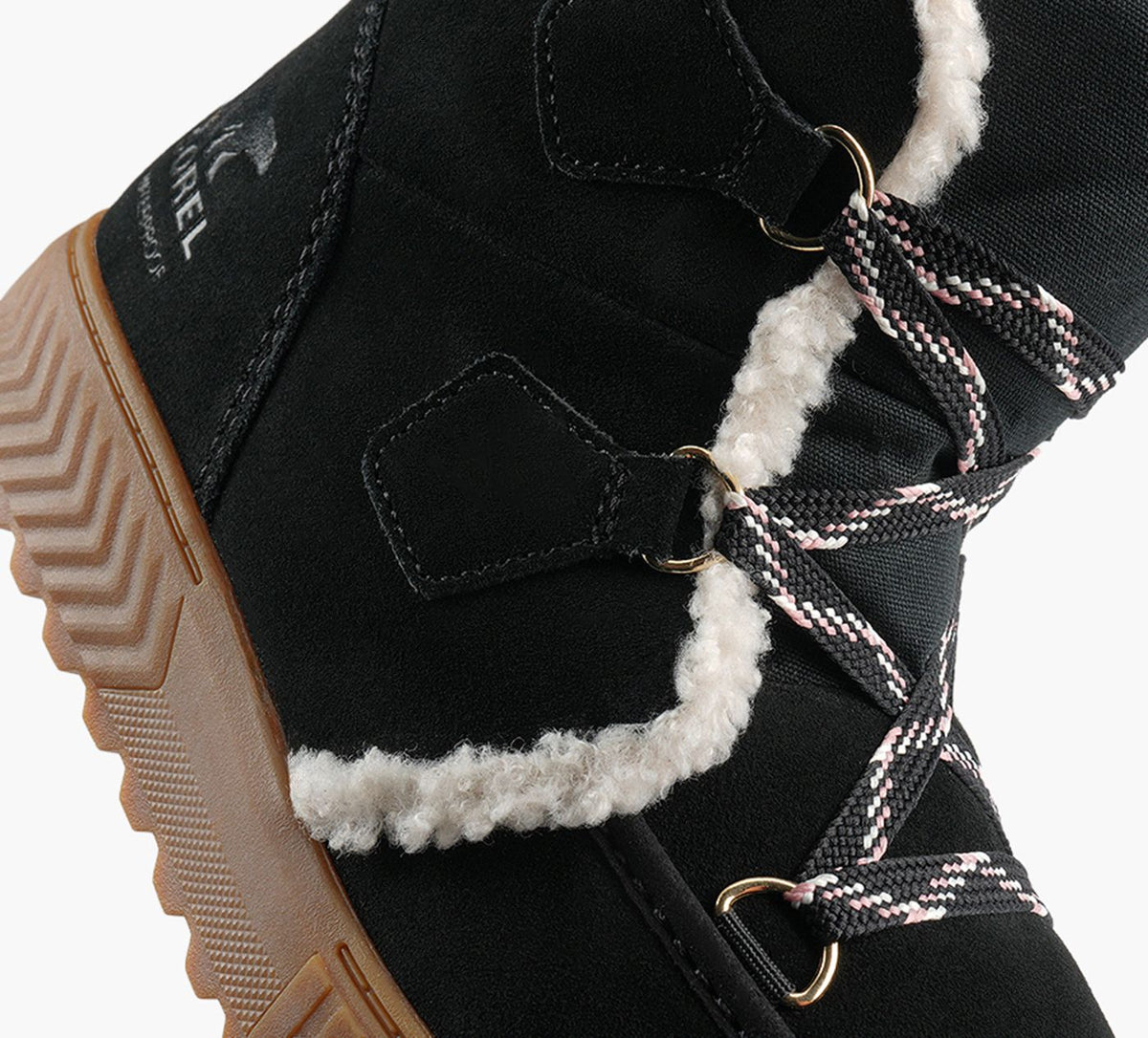 SOREL BOTTEONAAVEALPINEIMPERMABLE en NOIR vue 1b