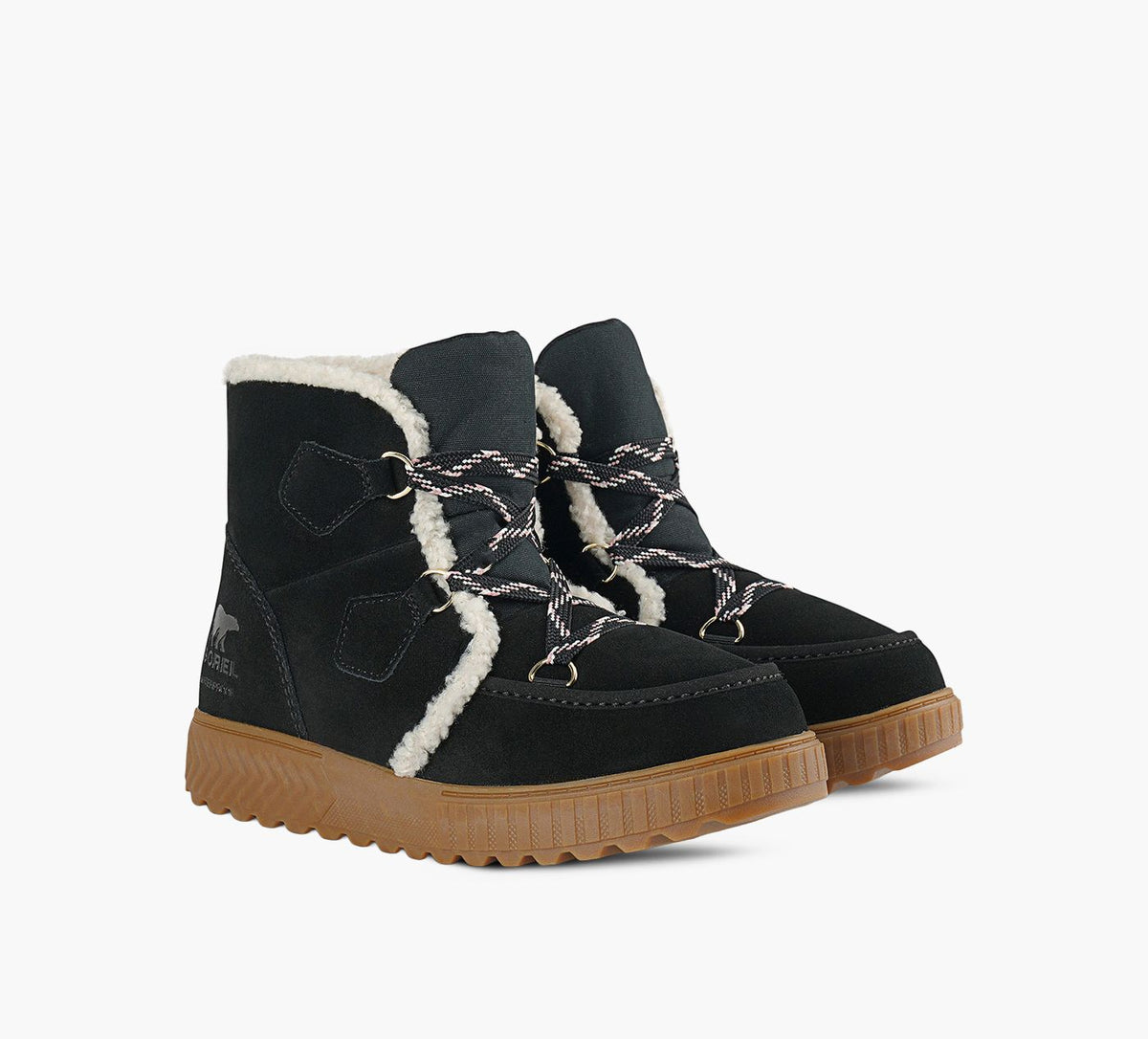 SOREL ONAAVEALPINE in BLACK view 2
