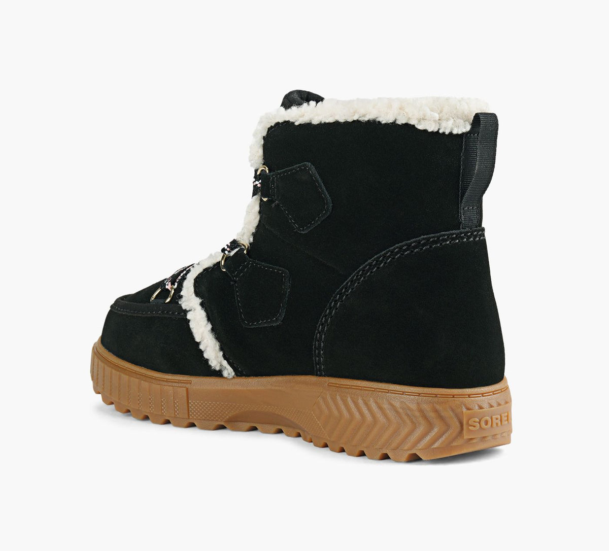SOREL ONAAVEALPINE in BLACK view 3