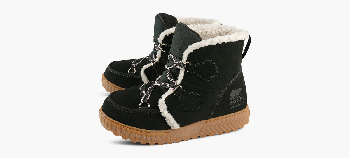 SOREL ONAAVEALPINE in BLACK view 4
