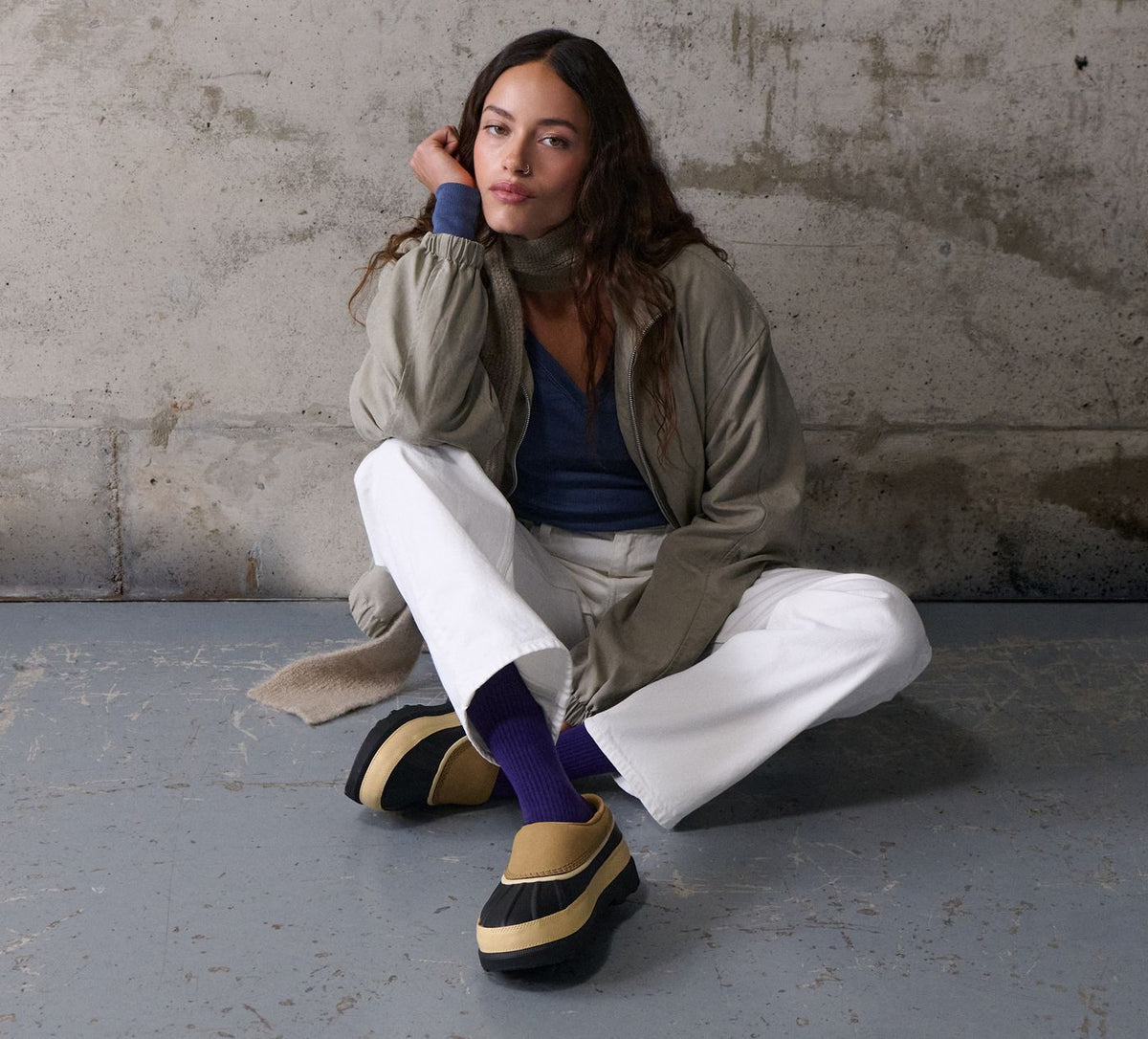 SOREL AMBLERWATERPROOF in BEIGE view 1a