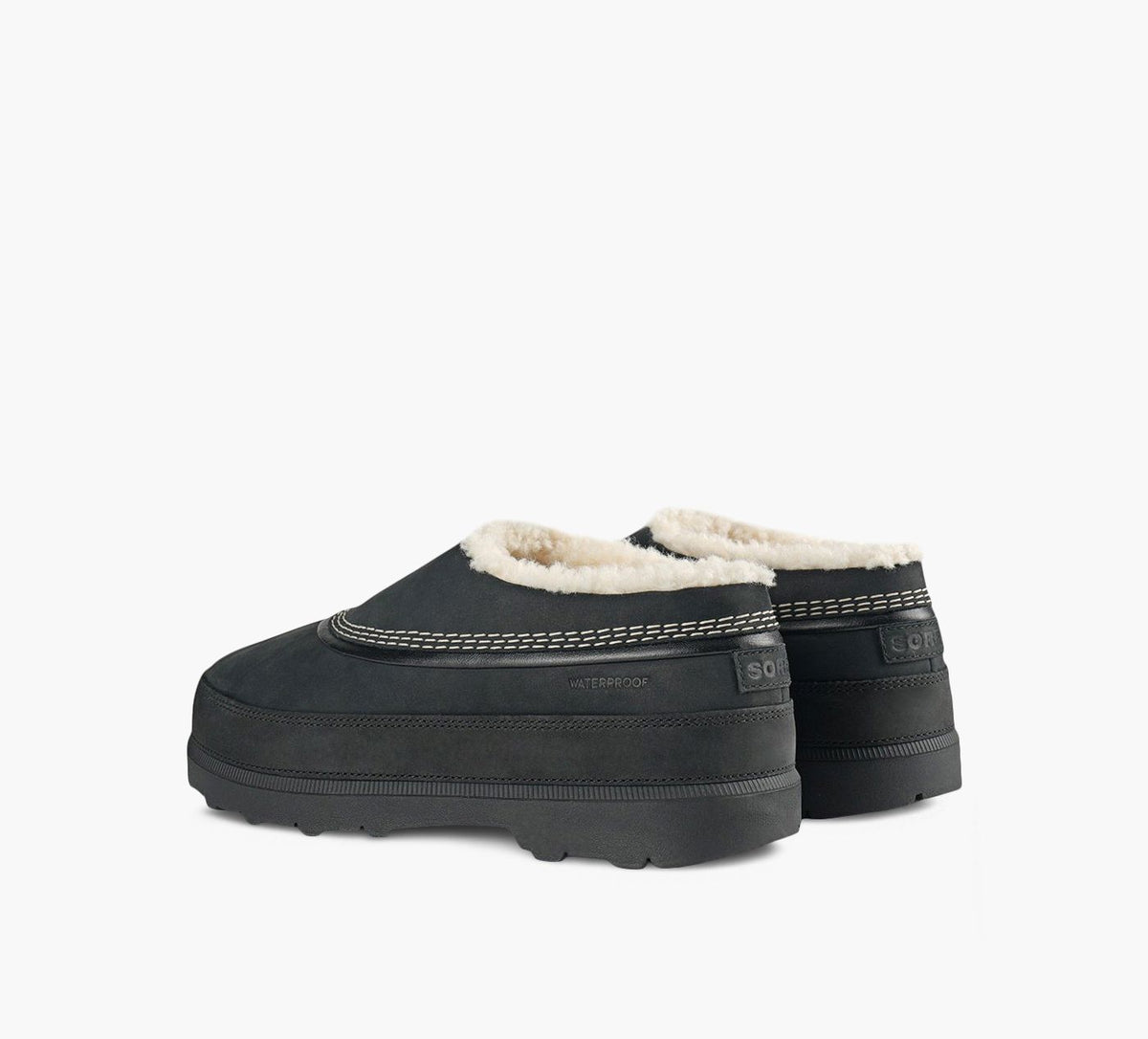 SOREL AMBLERFIRESIDEWATERPROOF in BLACK view 3