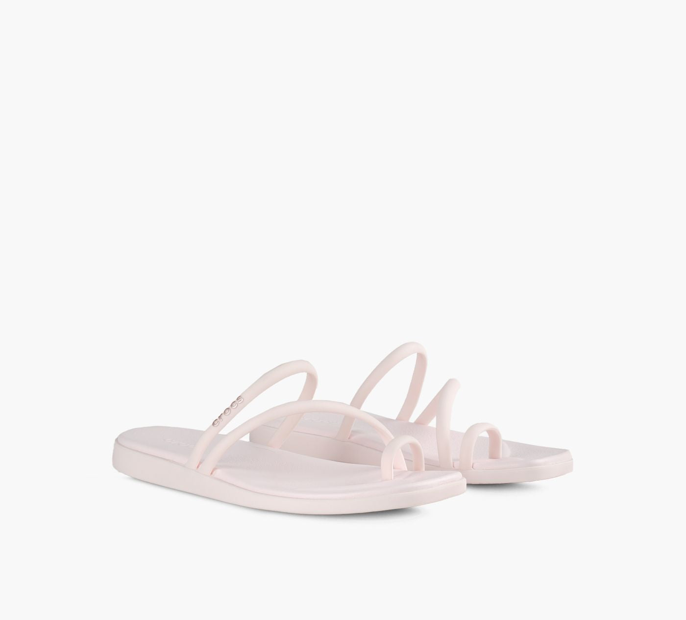 CROCS MIAMITOELOOP in LIGHT PINK view 2