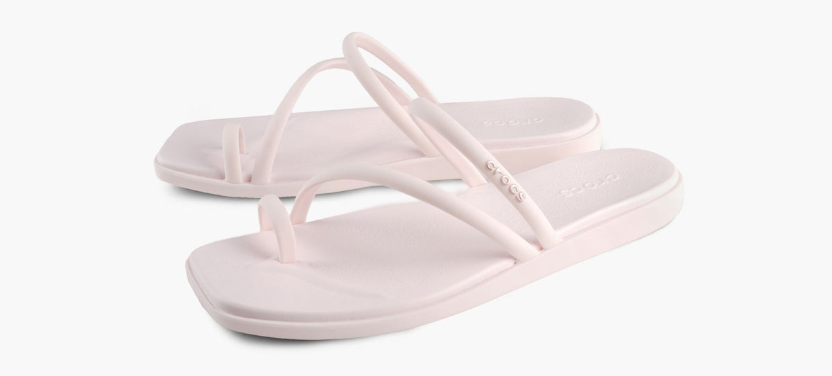 CROCS MIAMITOELOOP in LIGHT PINK view 4