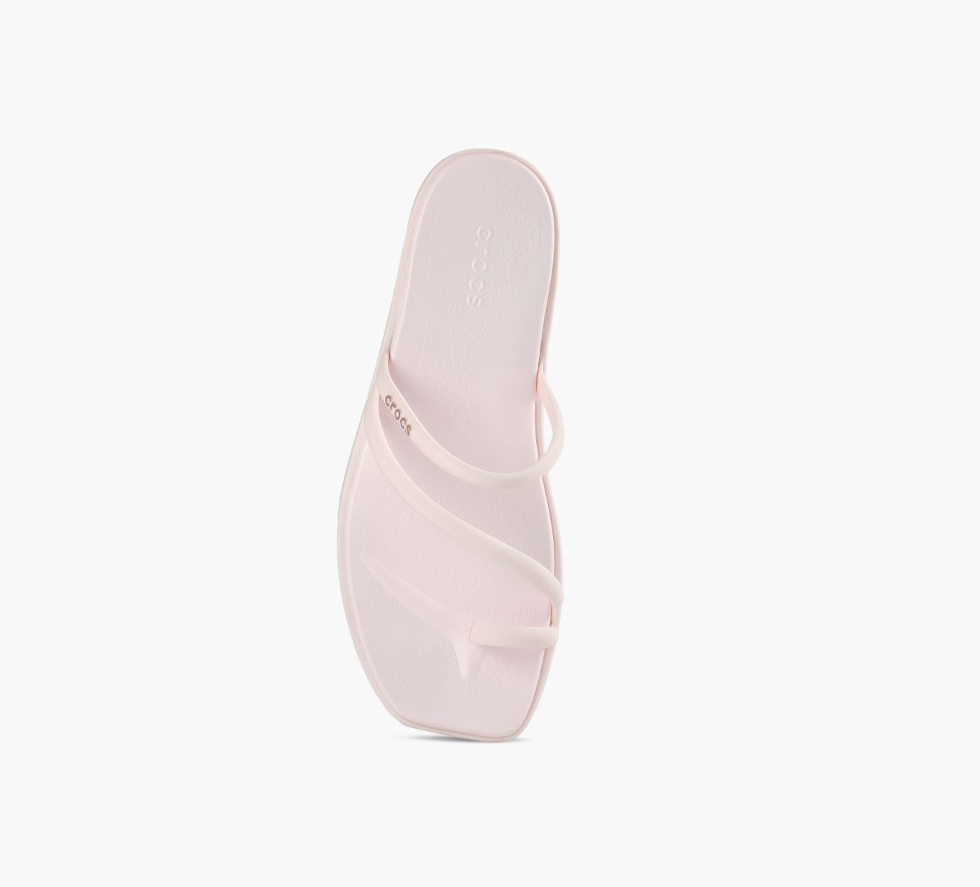 CROCS MIAMITOELOOP in LIGHT PINK view 1c