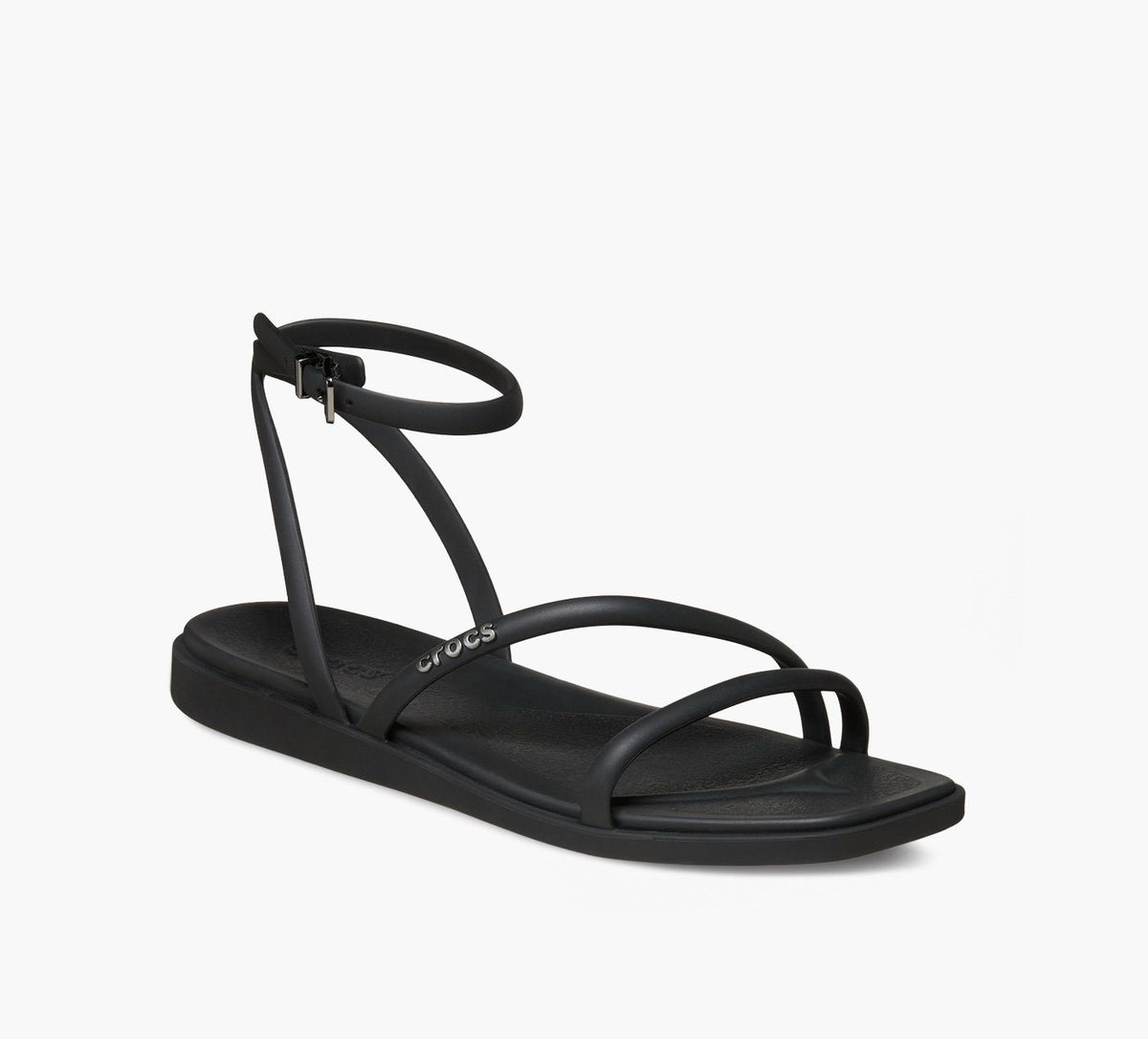 CROCS SANDALEMIAMIBRIDECHEVILLE en NOIR vue 2