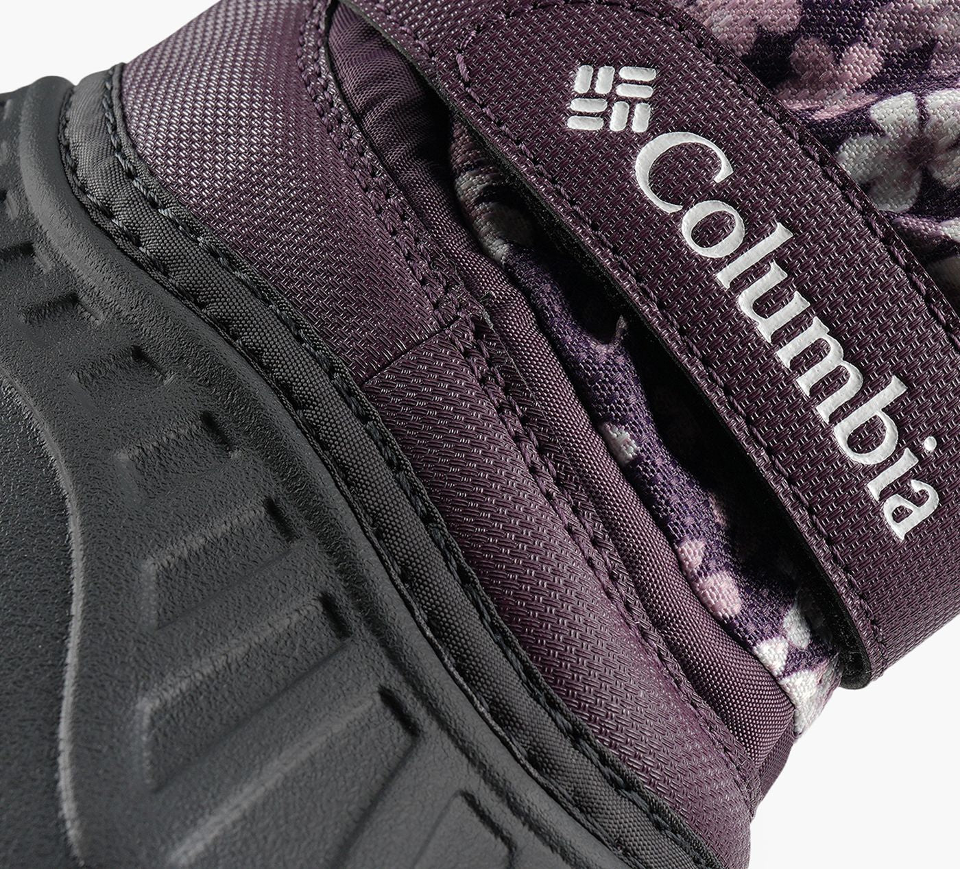COLUMBIA BOTTEPOWDERBUGSNOWLITE en VIOLET vue 1b