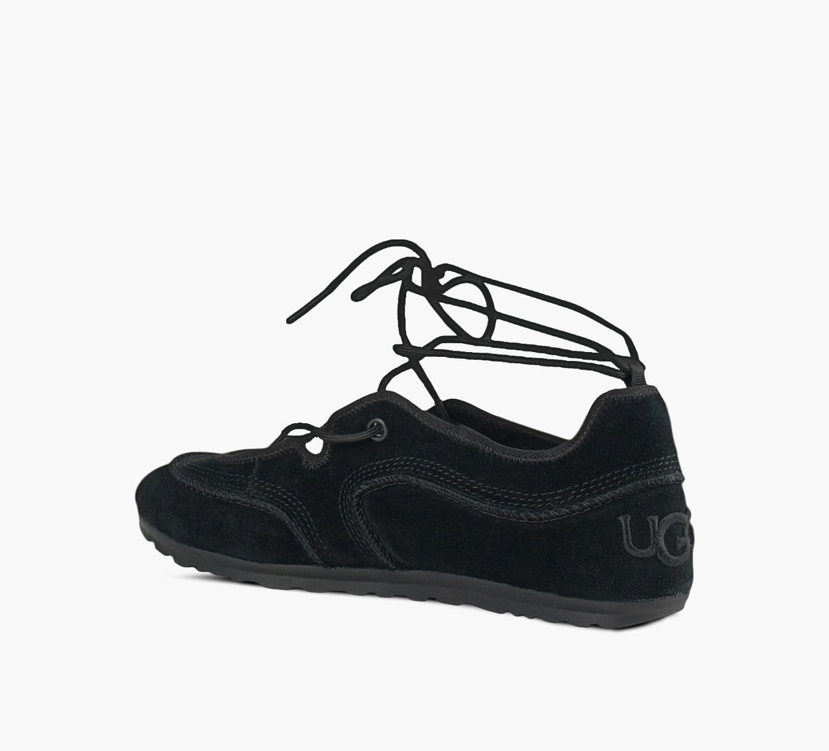 UGG BASKETBALLERINEQUILL en NOIR vue 3