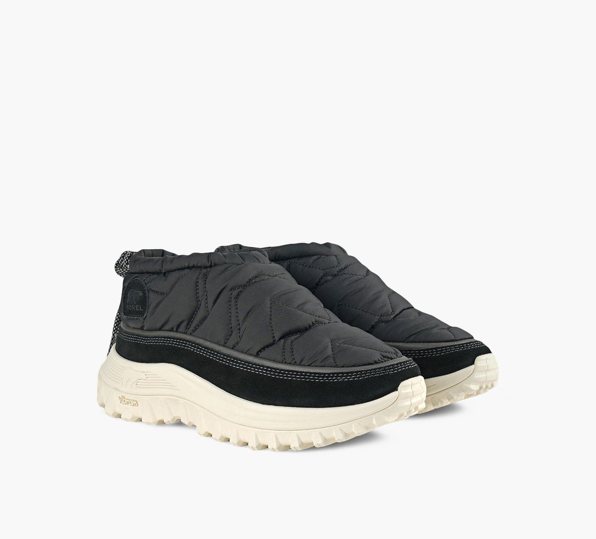 SOREL CHAUSSUREMIHAUTEIMPERMABLECALLSIGNDAYBREAK en NOIR vue 2