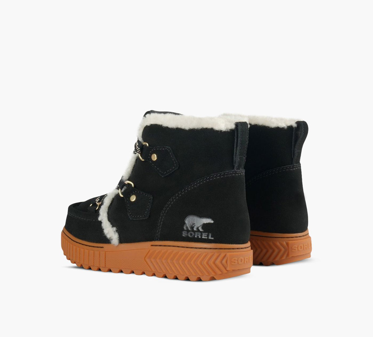 SOREL ONAAVEALPINEPLUSWATERPROOF in BLACK view 3
