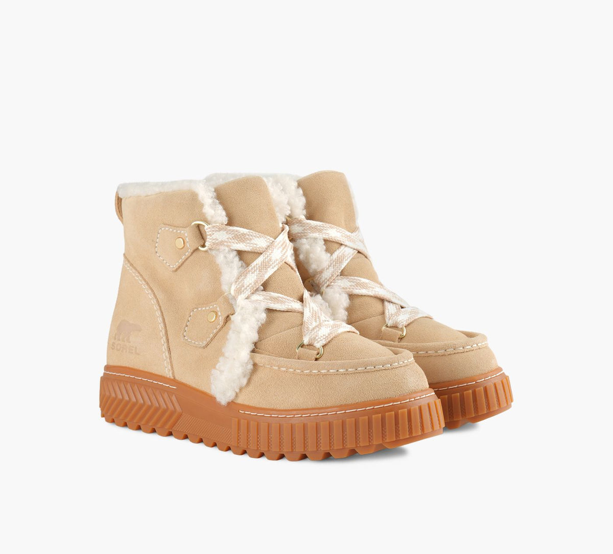 SOREL ONAAVEALPINEPLUSWATERPROOF in BEIGE view 2