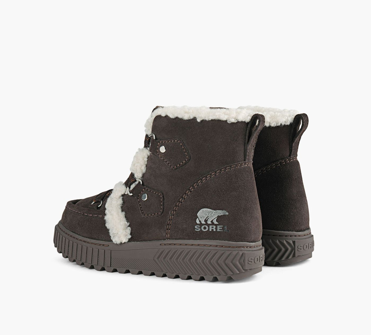 SOREL BASKETIMPERMABLEONAAVEALPINEPLUS en BRUN vue 3