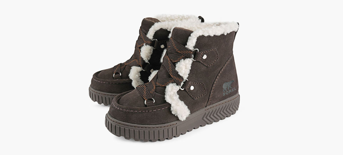 SOREL BASKETIMPERMABLEONAAVEALPINEPLUS en BRUN vue 4