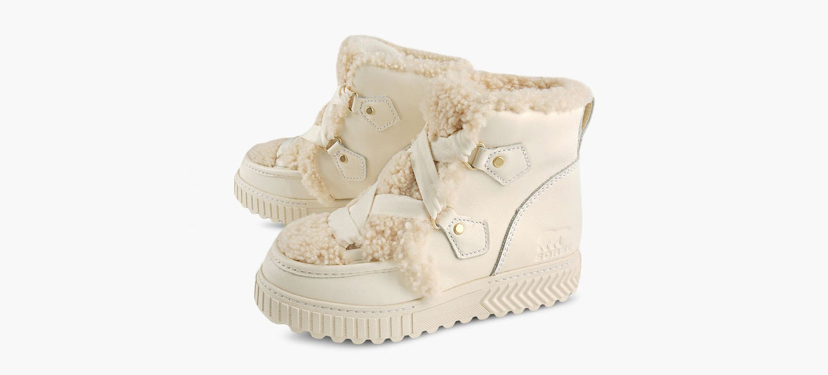 SOREL BASKETIMPERMABLEONAAVEALPINELX en BEIGE vue 4