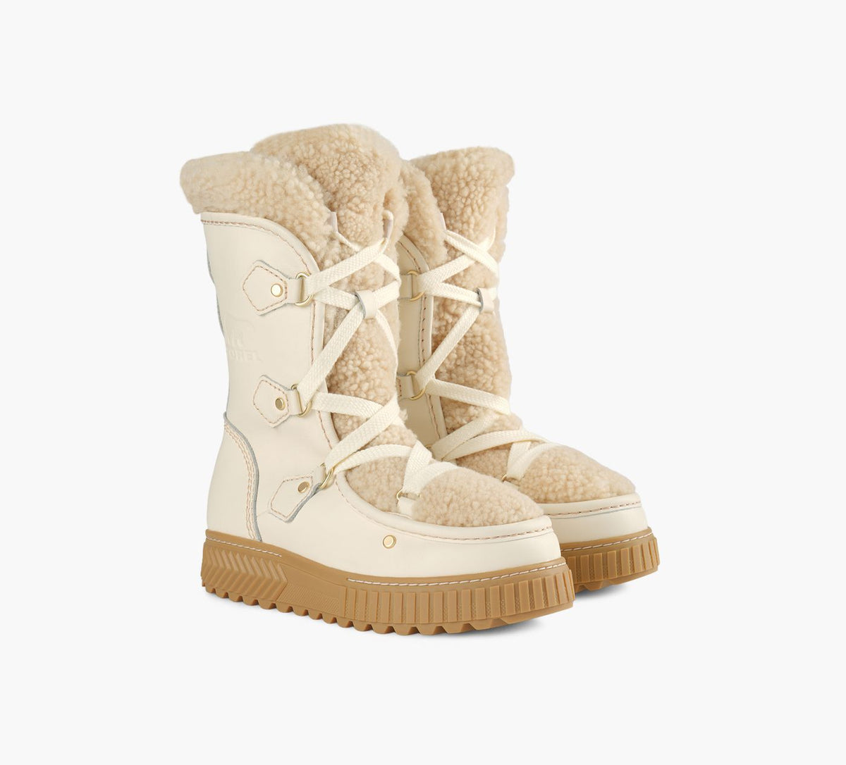 SOREL BASKETIMPERMABLEONAAVEALPINETALLLX en BEIGE vue 2
