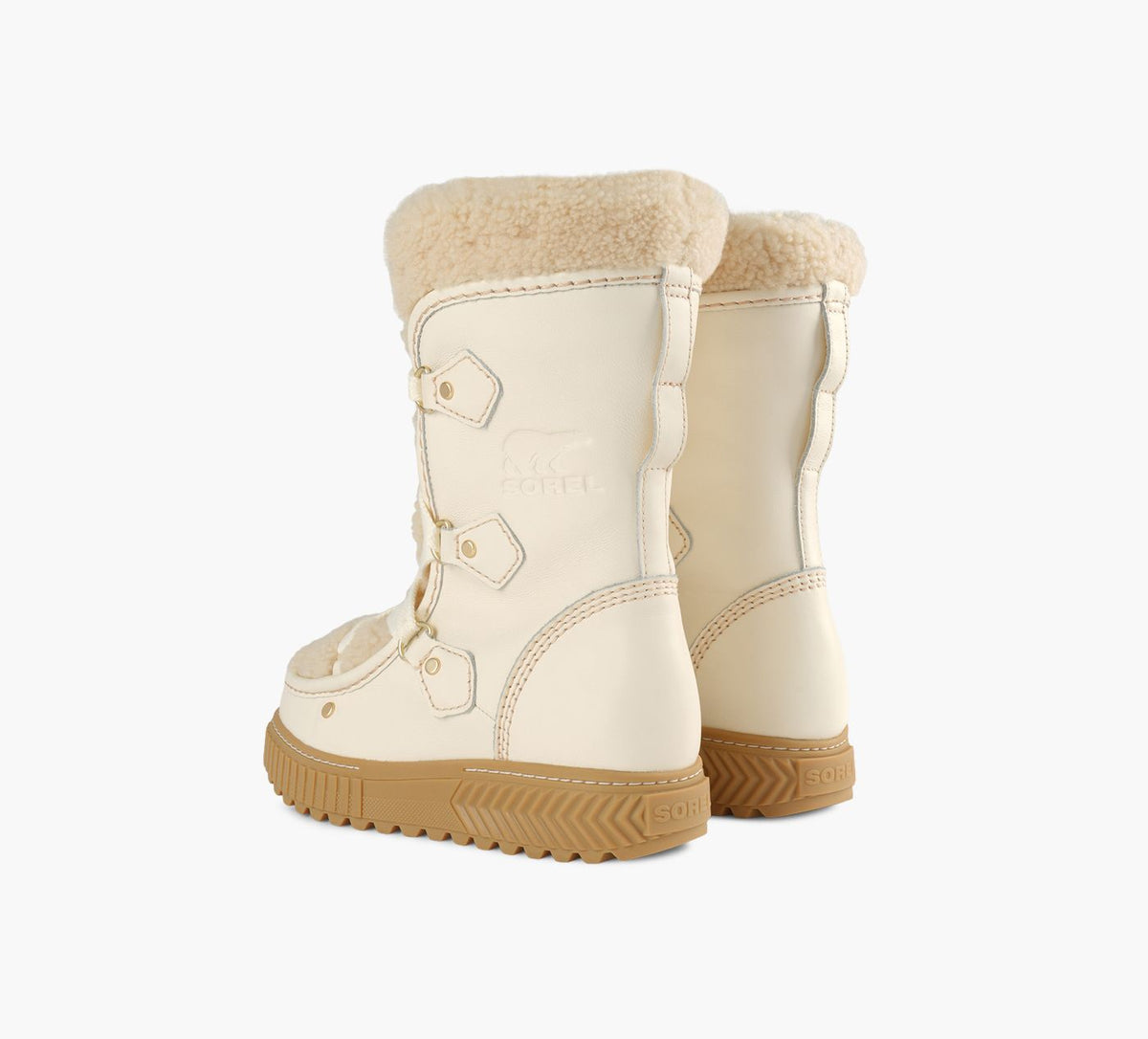 SOREL BASKETIMPERMABLEONAAVEALPINETALLLX en BEIGE vue 3