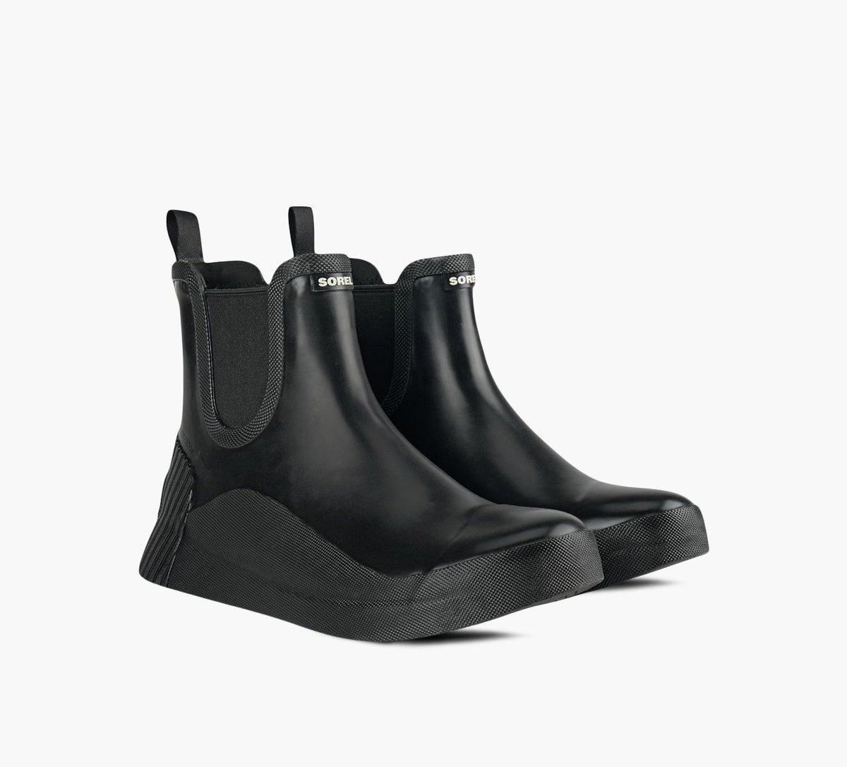 SOREL BOTTEDEPLUIECHELSEAIMPERMABLEOUTNABOUTIV en NOIR vue 2