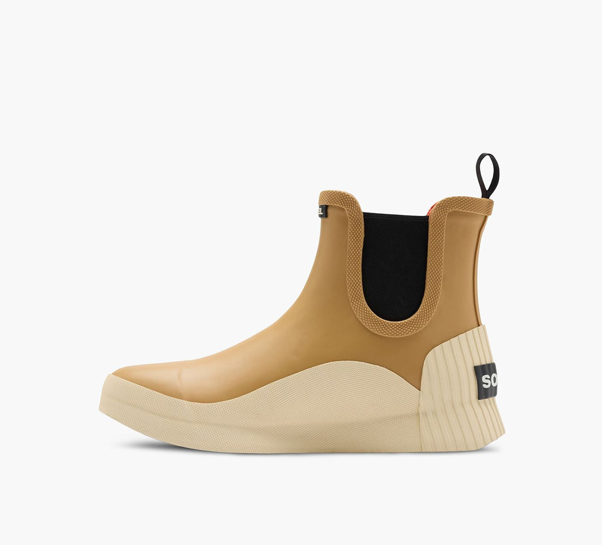 SOREL OUTNABOUTIVCHELSEARAINWATERPROOF in TAN view 8