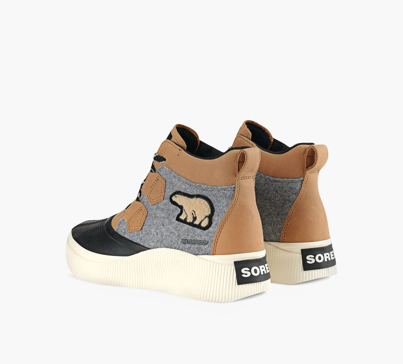 SOREL BOTTEOUTNABOUTIVCLASSICIMPERMABLE en TAN vue 3