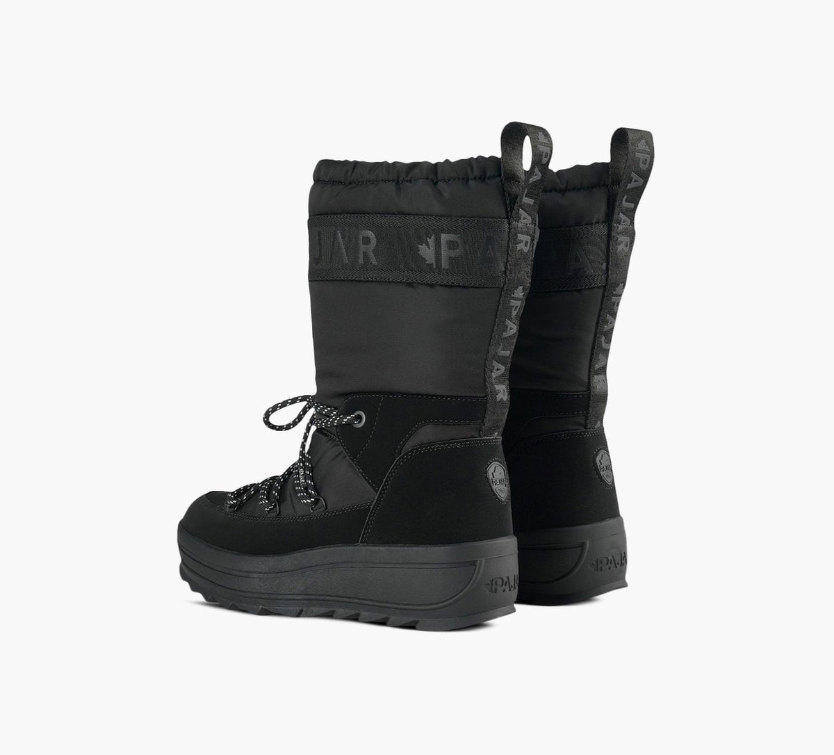 PAJAR GALAXYHIGHPULLONBOOTWITHINSIDEZIP in BLACK view 3