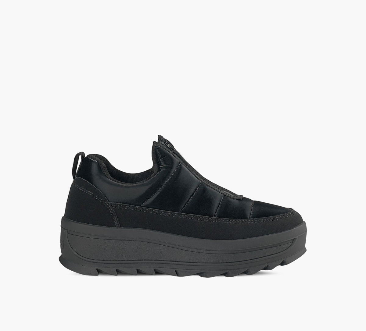 PAJAR GALAMINIVELTECFRONTZIPBOOT in BLACK