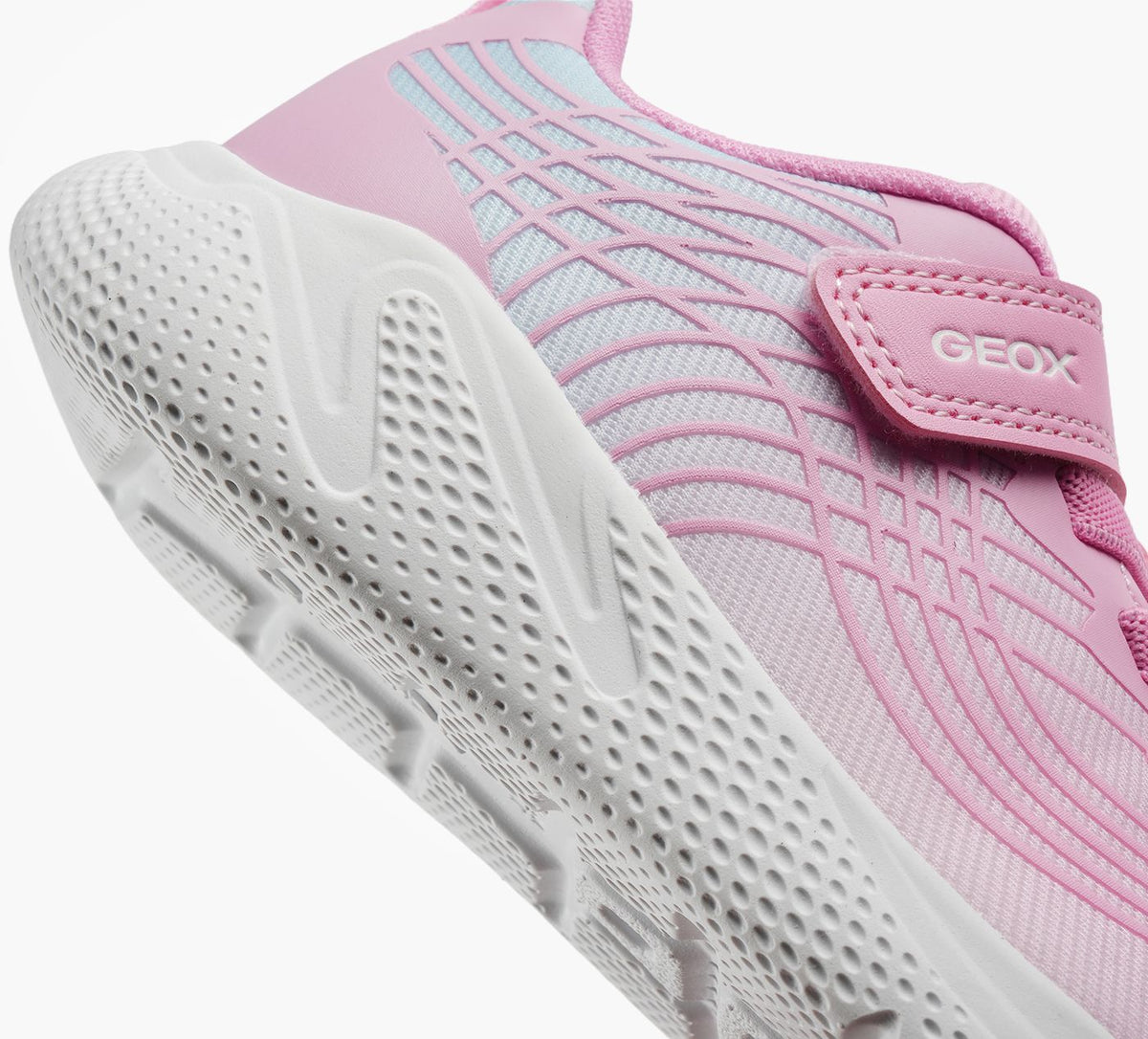 GEOX JSPRINTYEFILLE en ROSE PALE vue 1b
