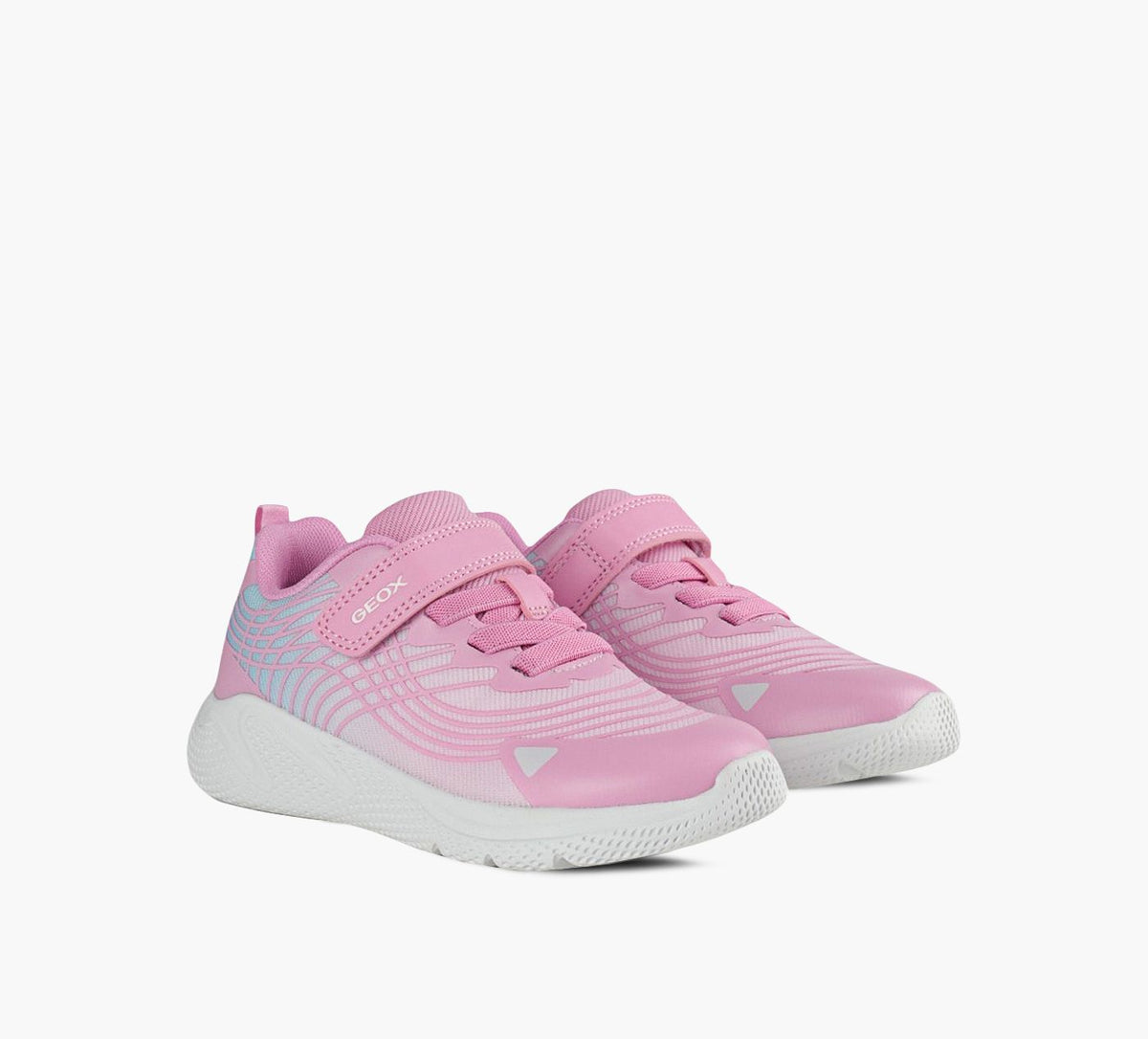 GEOX JSPRINTYEFILLE en ROSE PALE vue 2