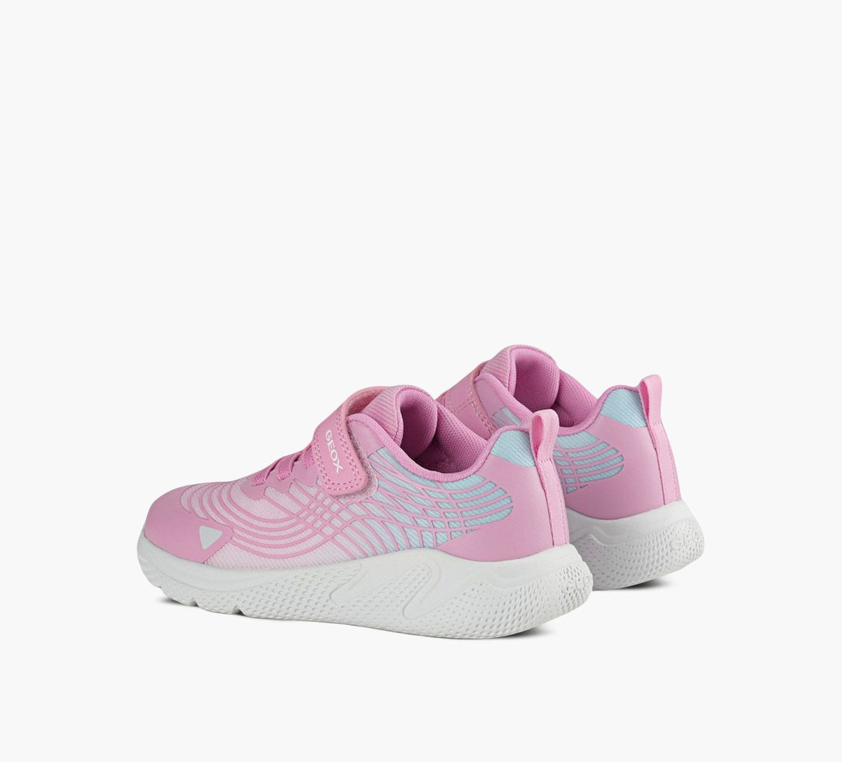 GEOX JSPRINTYEFILLE en ROSE PALE vue 3