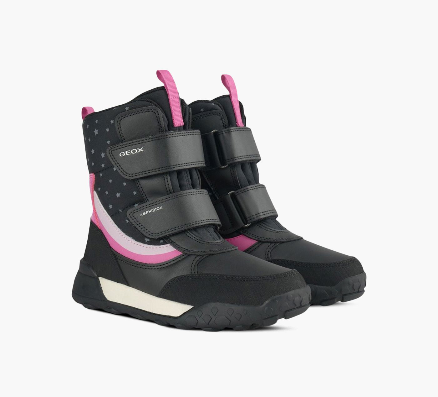GEOX JTREKKYUPFILLEBABX en NOIR vue 2
