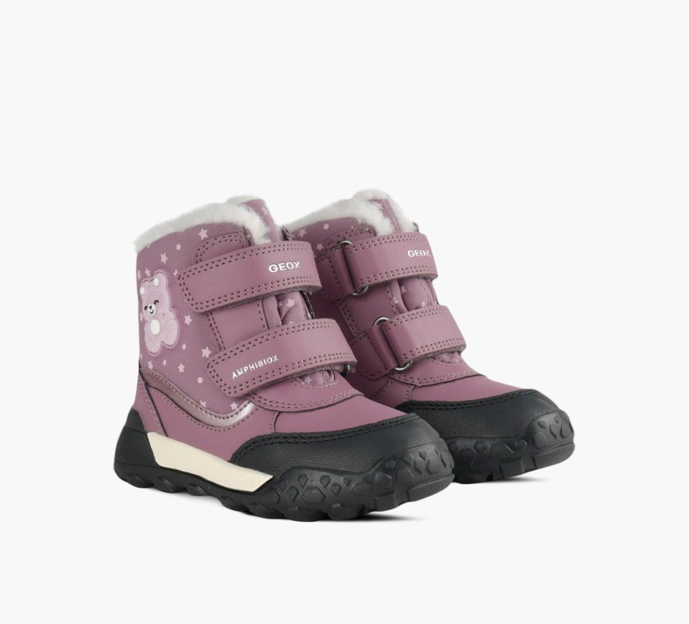 GEOX BTREKKYUPFILLEBABX en VIOLET vue 2