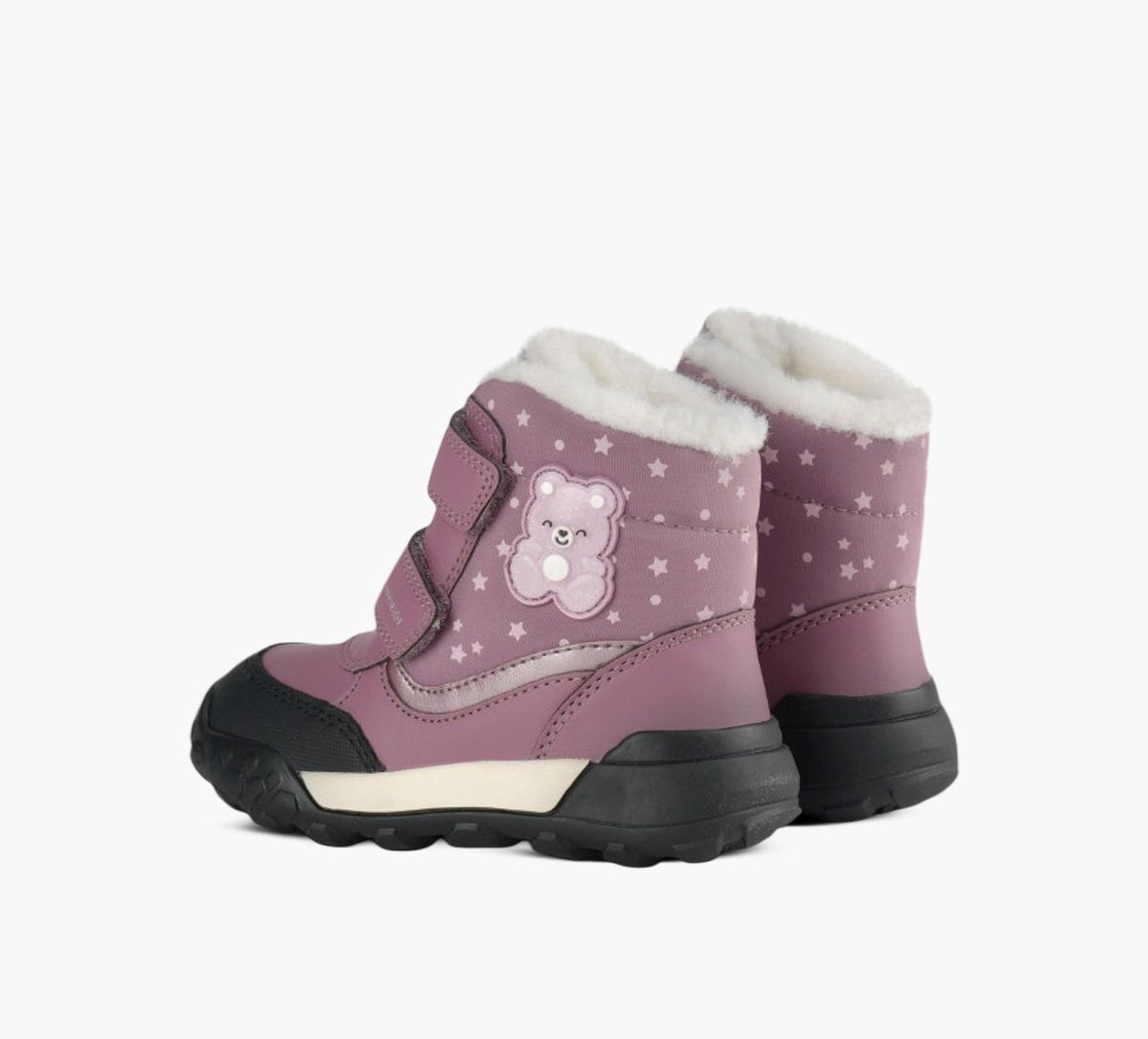 GEOX BTREKKYUPFILLEBABX en VIOLET vue 3