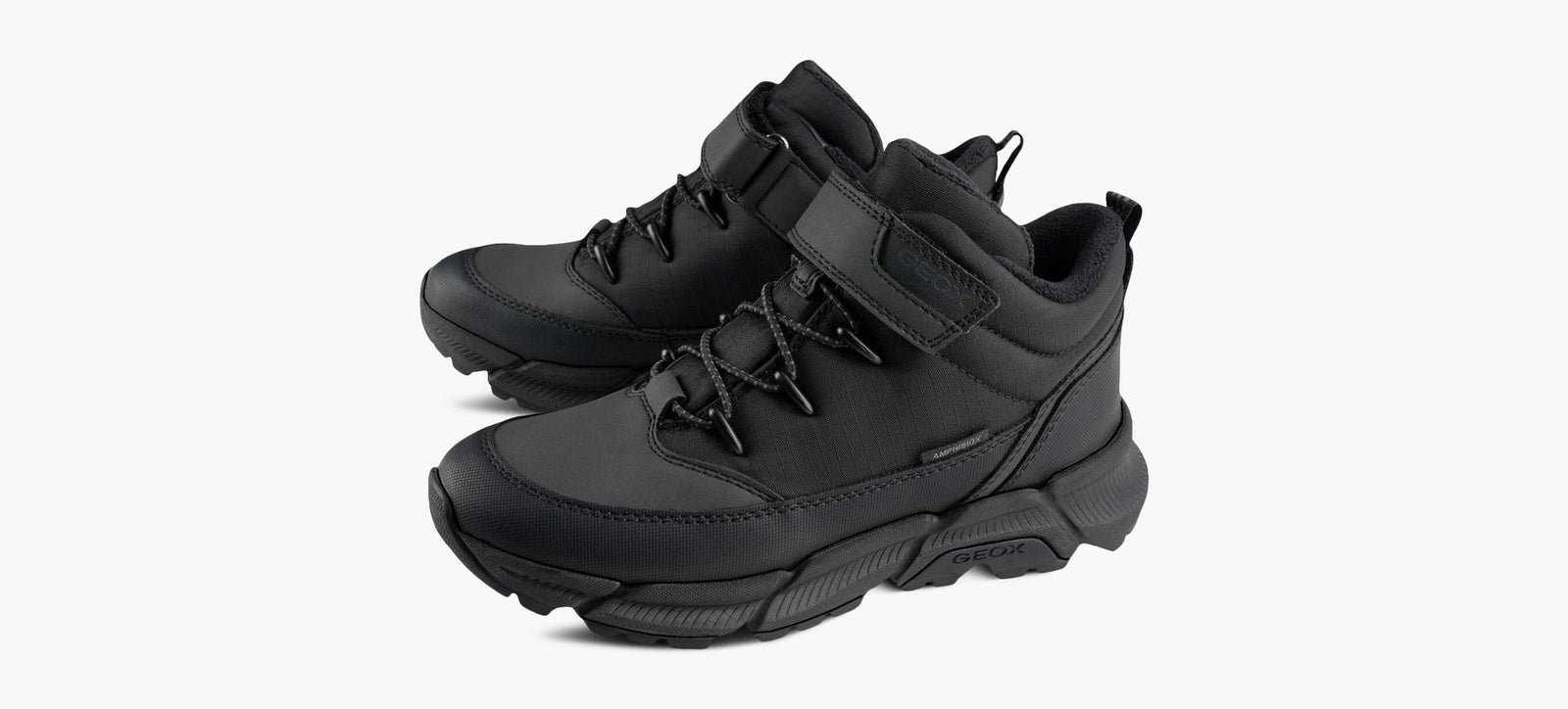 GEOX BOYFLEXYPERPLUS in BLACK view 4