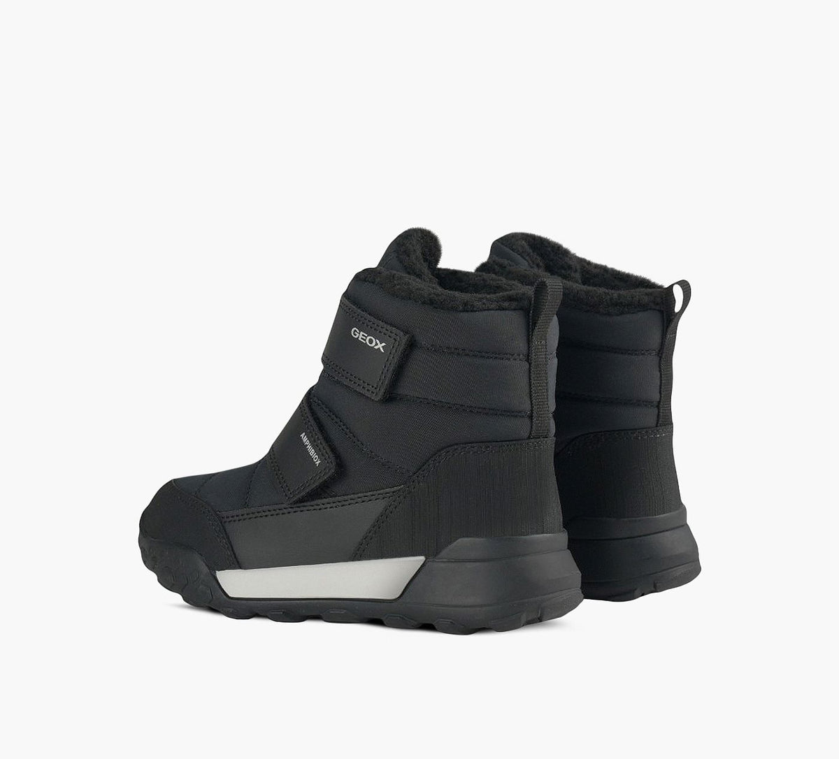 GEOX TREKKYUPB in BLACK view 3