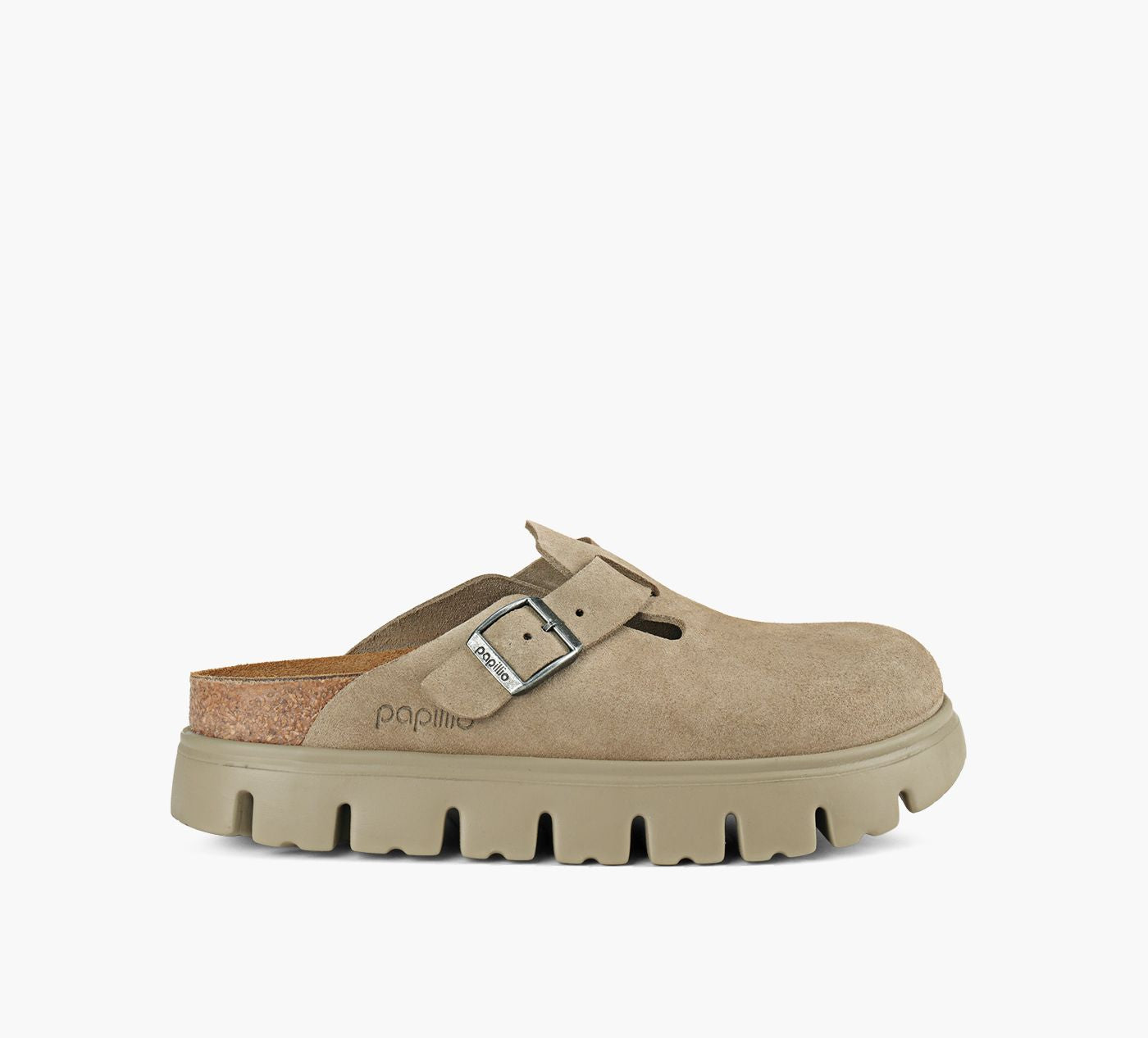 BIRKENSTOCK BOSTONSEMELLEPAISSE en TAUPE