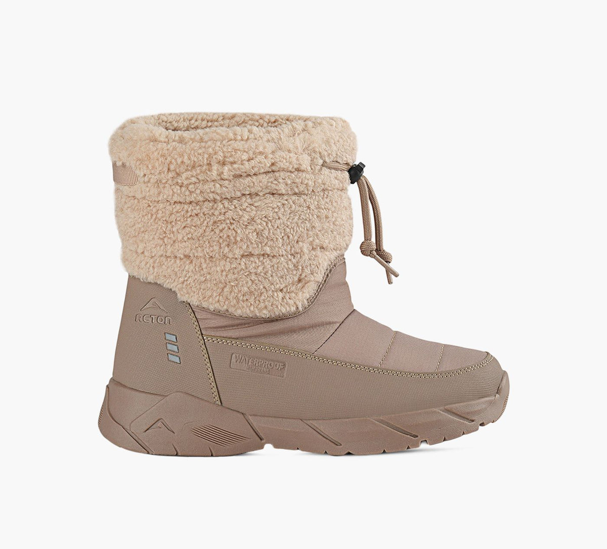 ACTON BOTTETRAILPUFFS en TAUPE