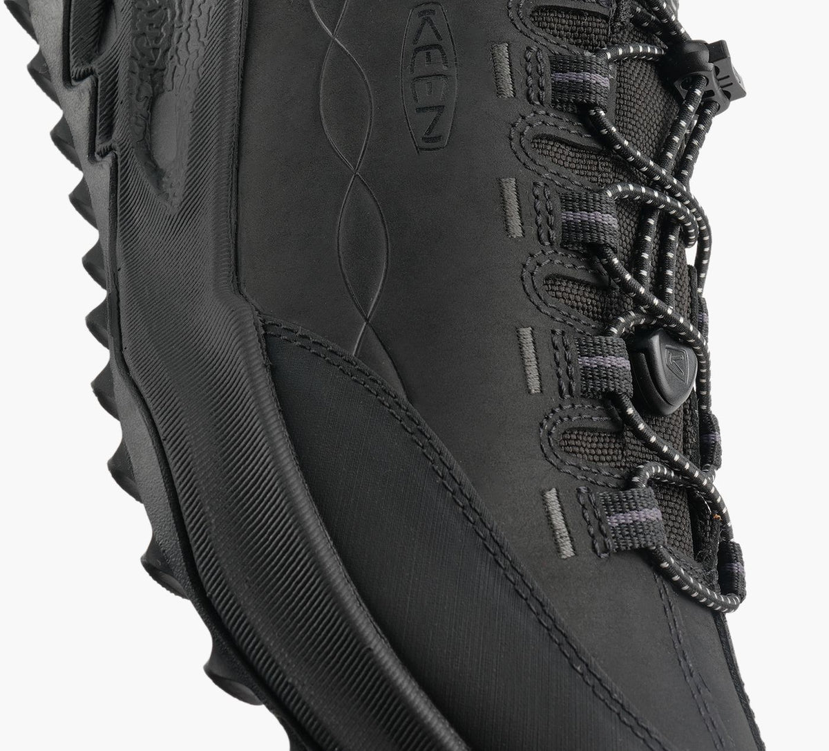 KEEN BASKETJASPERZIONICIMPERMABLE en NOIR vue 1b