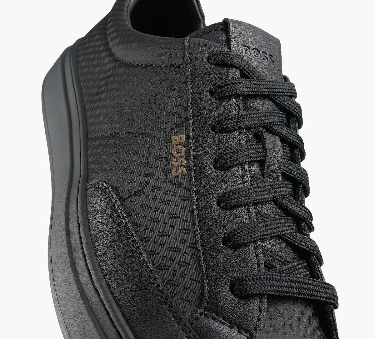 BOSS TENNISKIERAN en NOIR vue 1b