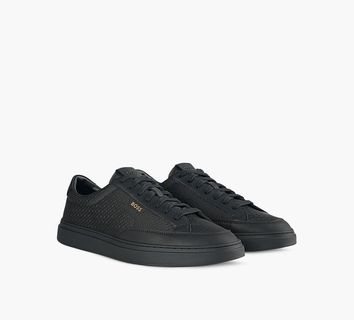 BOSS TENNISKIERAN en NOIR vue 2
