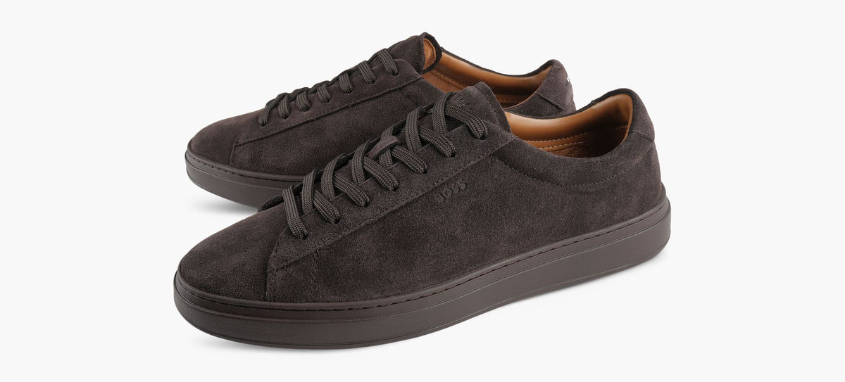 BOSS KIERANTENNIS in BROWN view 4