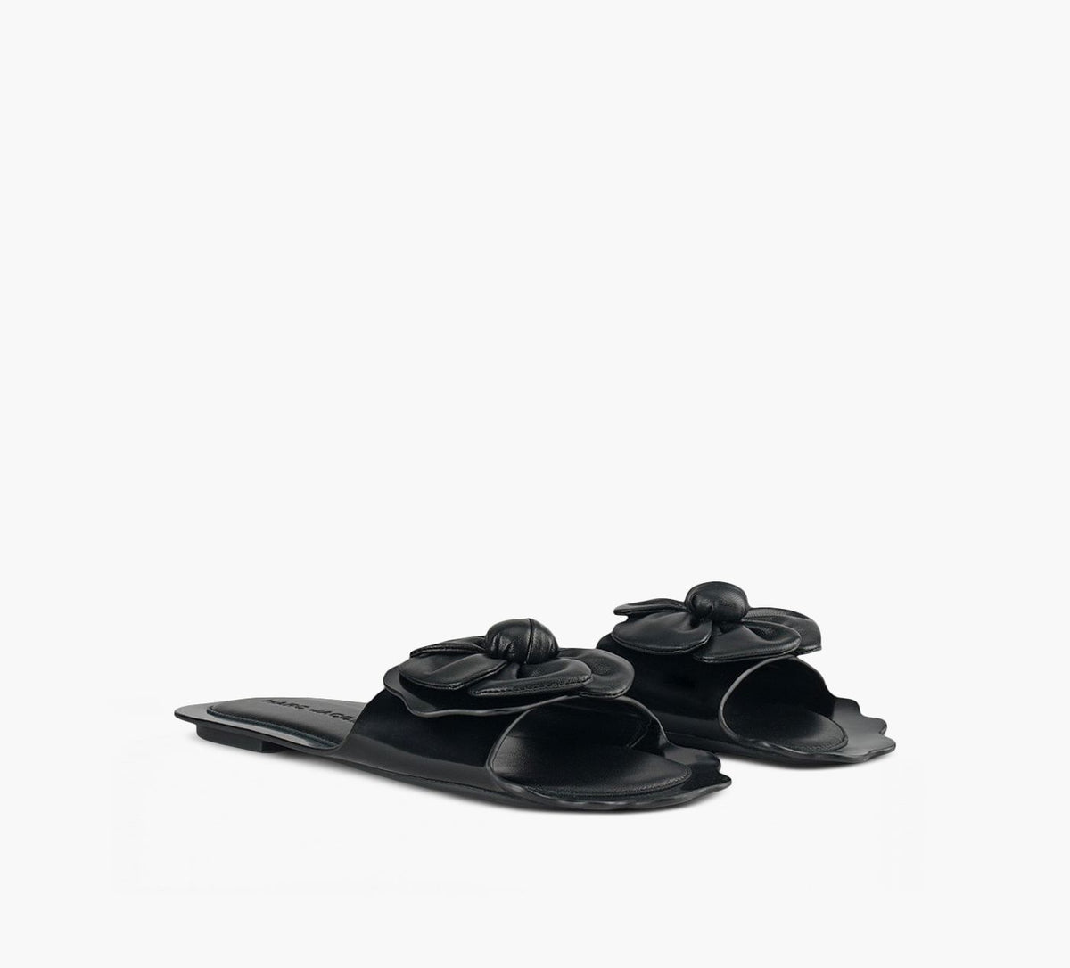 MARC JACOBS THEDAISYSANDAL in BLACK view 2