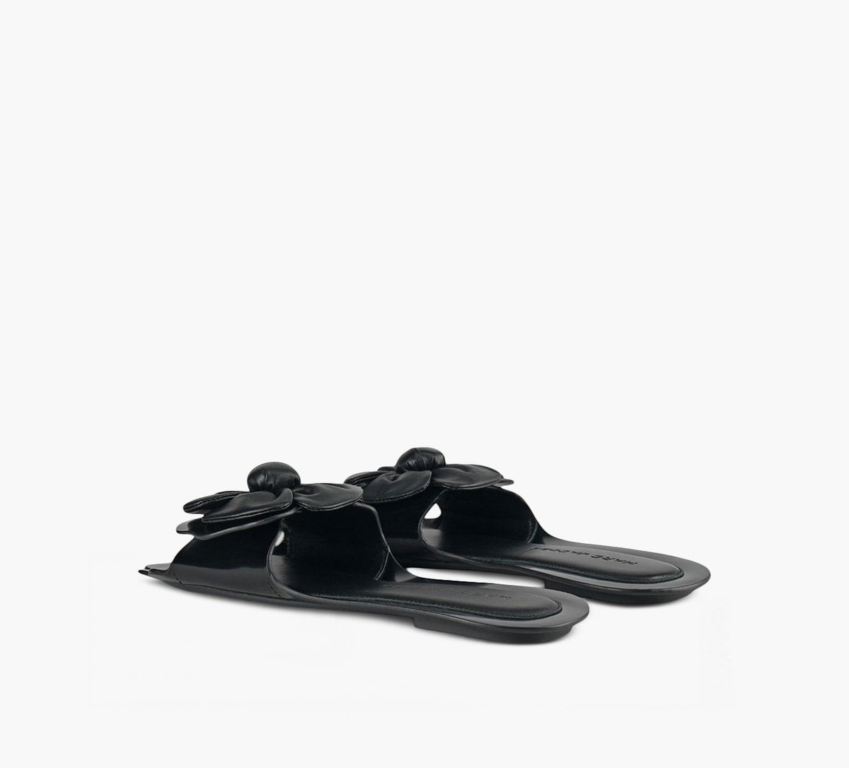 MARC JACOBS THEDAISYSANDAL in BLACK view 3