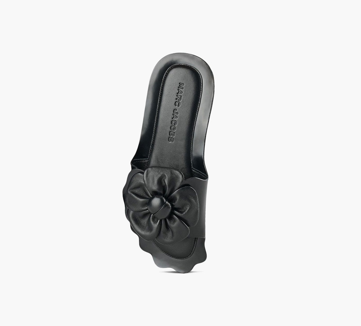 MARC JACOBS THEDAISYSANDAL in BLACK view 1c