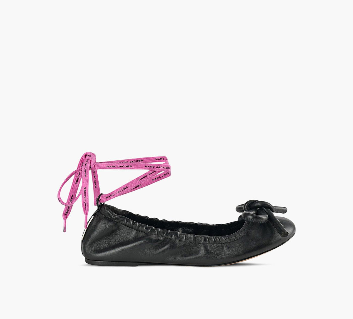 MARC JACOBS THEBOWLACEUPBALLERINA in BLACK