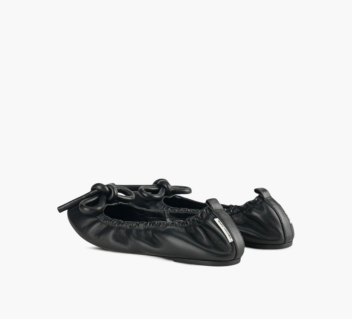 MARC JACOBS BALLERINETHEBOWLACER en NOIR vue 3
