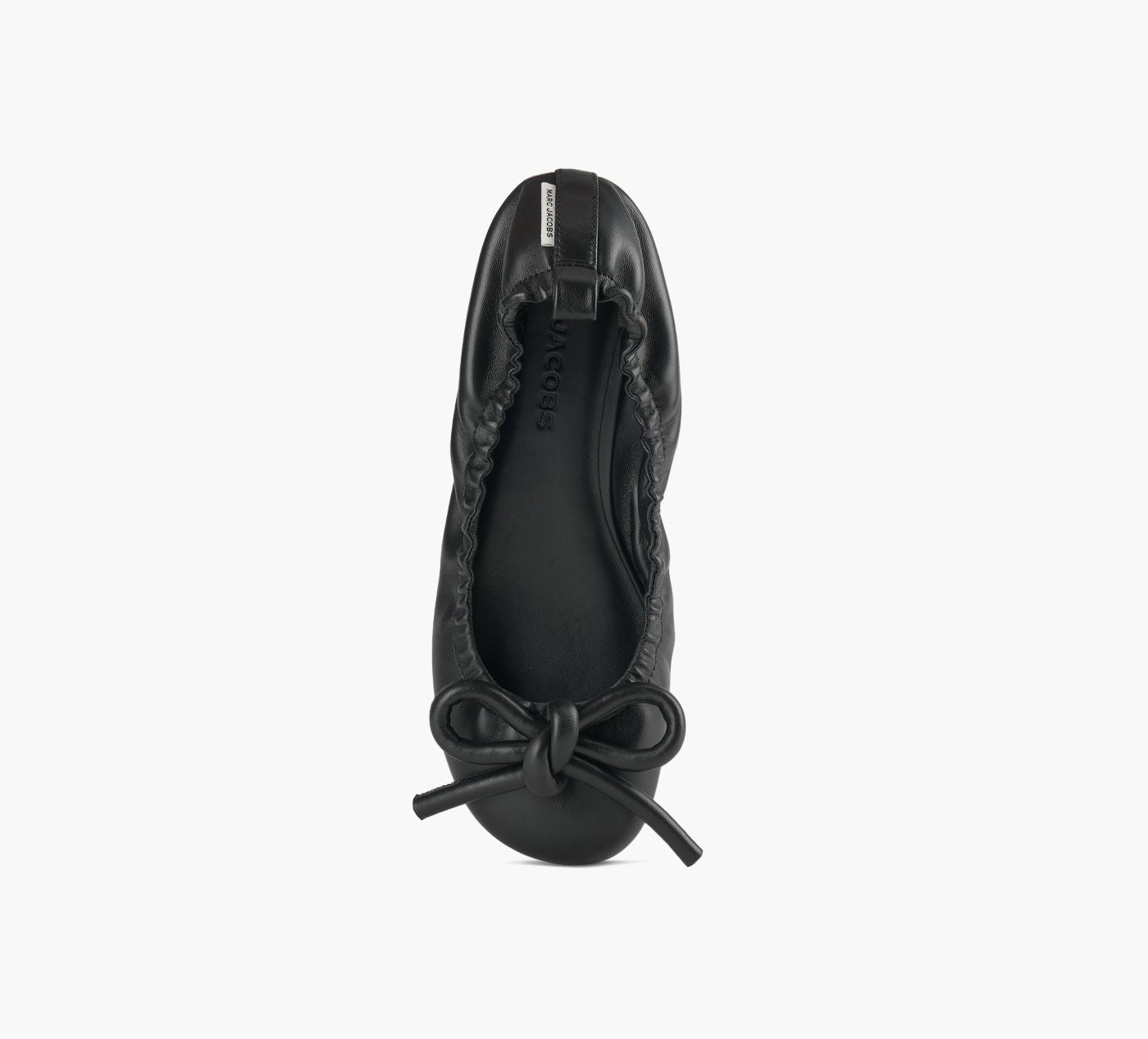 MARC JACOBS THEBOWLACEUPBALLERINA in BLACK view 5