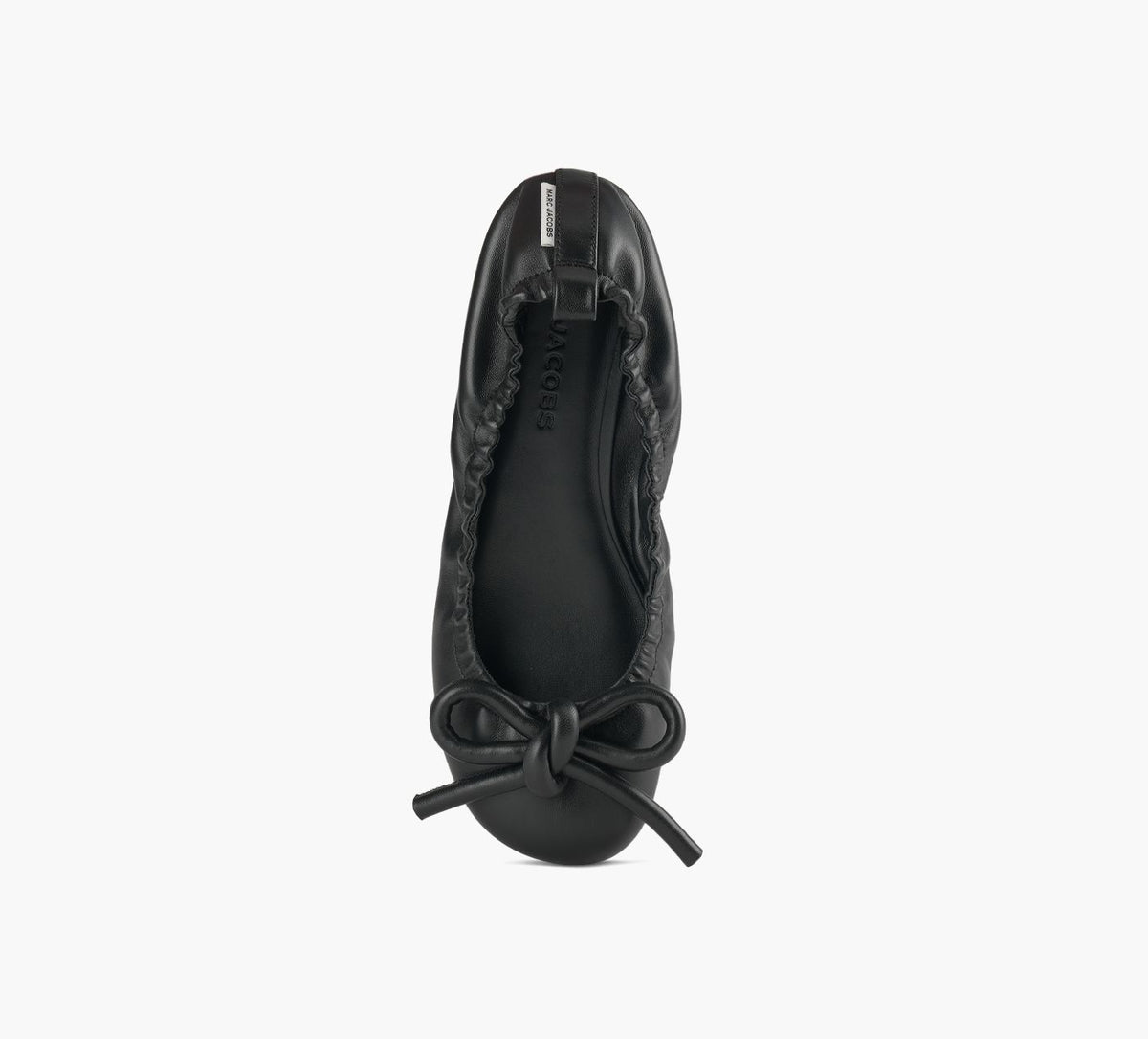 MARC JACOBS THEBOWLACEUPBALLERINA in BLACK view 5