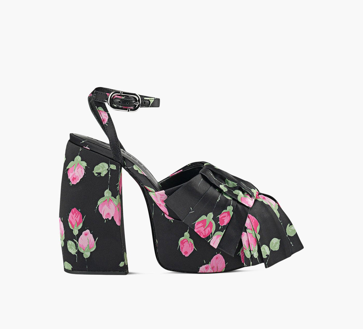 MARC JACOBS THEBOWPLATFORMHEEL in BLACK