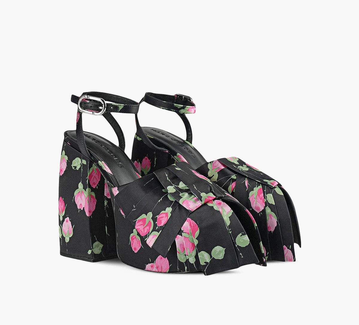 MARC JACOBS THEBOWPLATFORMHEEL in BLACK view 2