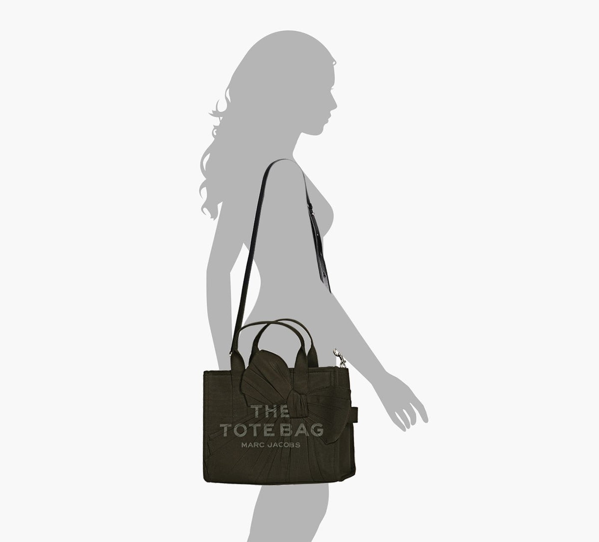 MARC JACOBS FOURRETOUTTHEMEDIUMTOTE en NOIR vue 4