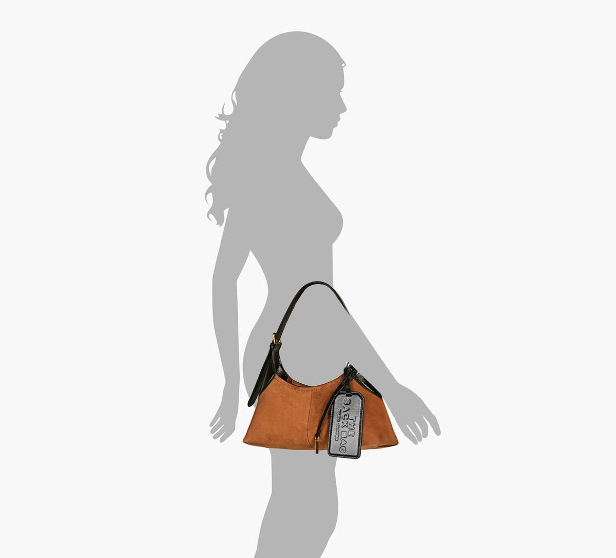 MARC JACOBS THESMALLBELTEDSACK in TAN view 4
